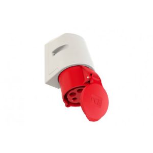 ENCHUFE HEMBRA SOBREPUESTOS 380V 32A 3P+N+T IP44 / IP67