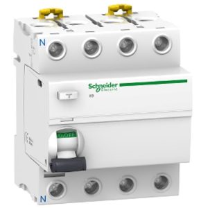 INTERRUPTOR DIFERENCIAL ACTI9 IID 4P 25A 30MA CLASE AC
